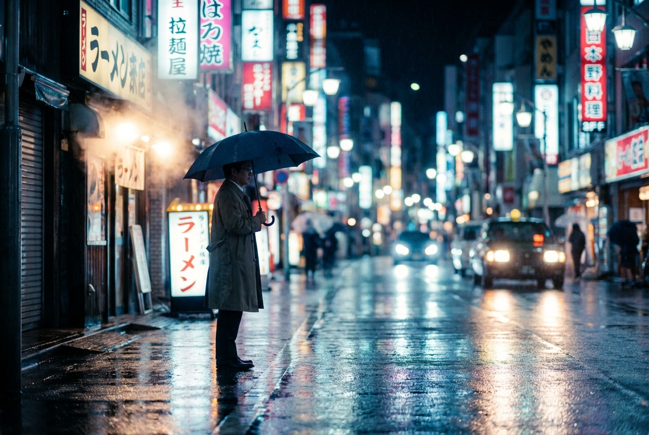 Tokyo Night Scene